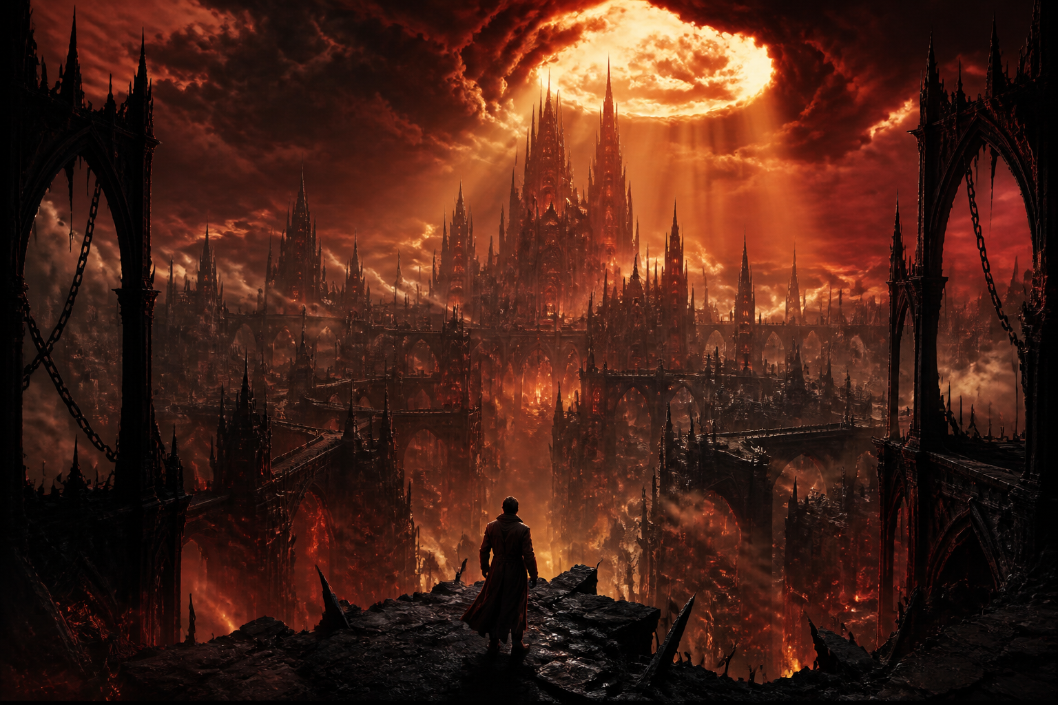 Constantine: City of Demons fanfiction — original illustration of the Constantine: City of Demons world
