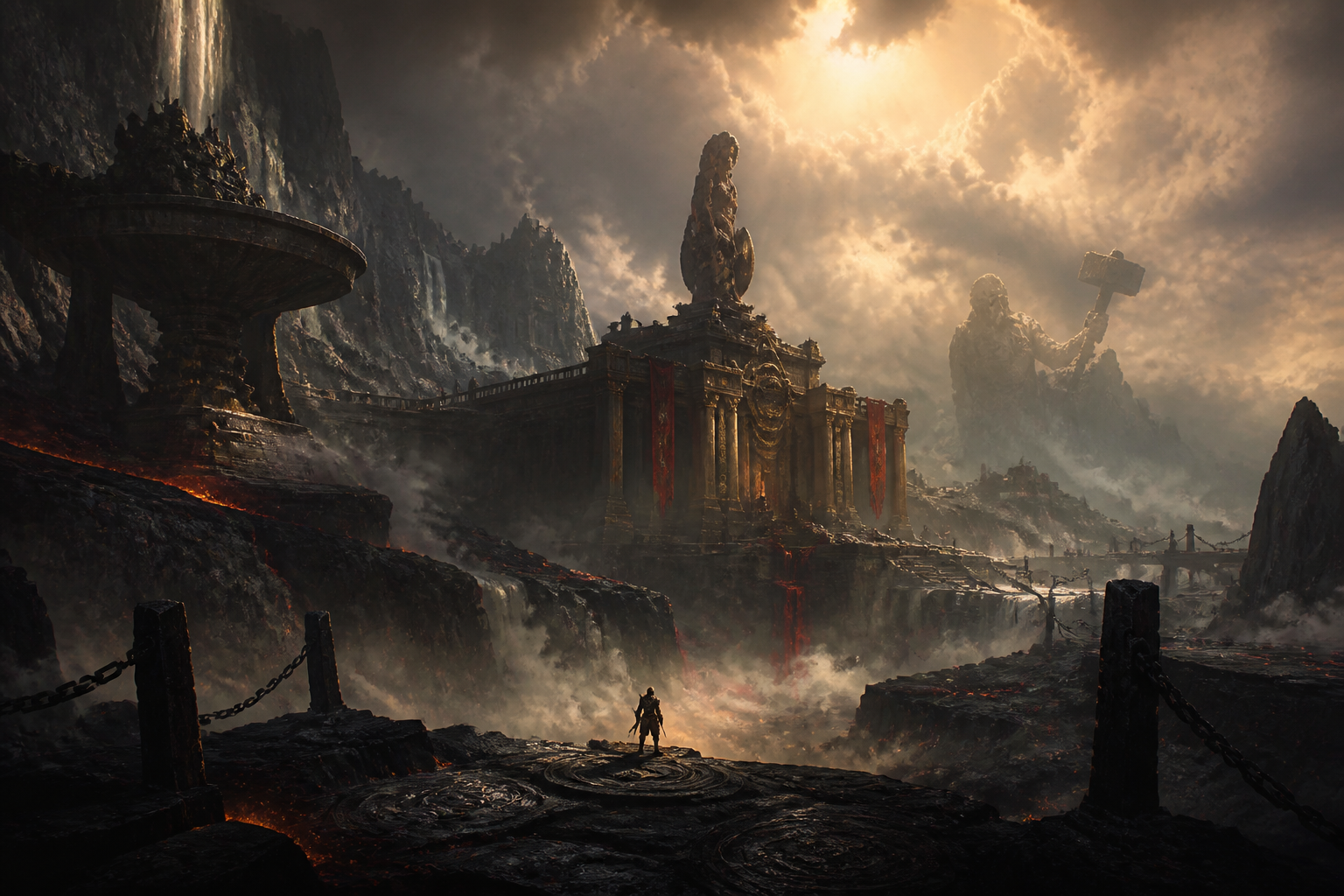 God of War fanfiction — original illustration of the God of War world