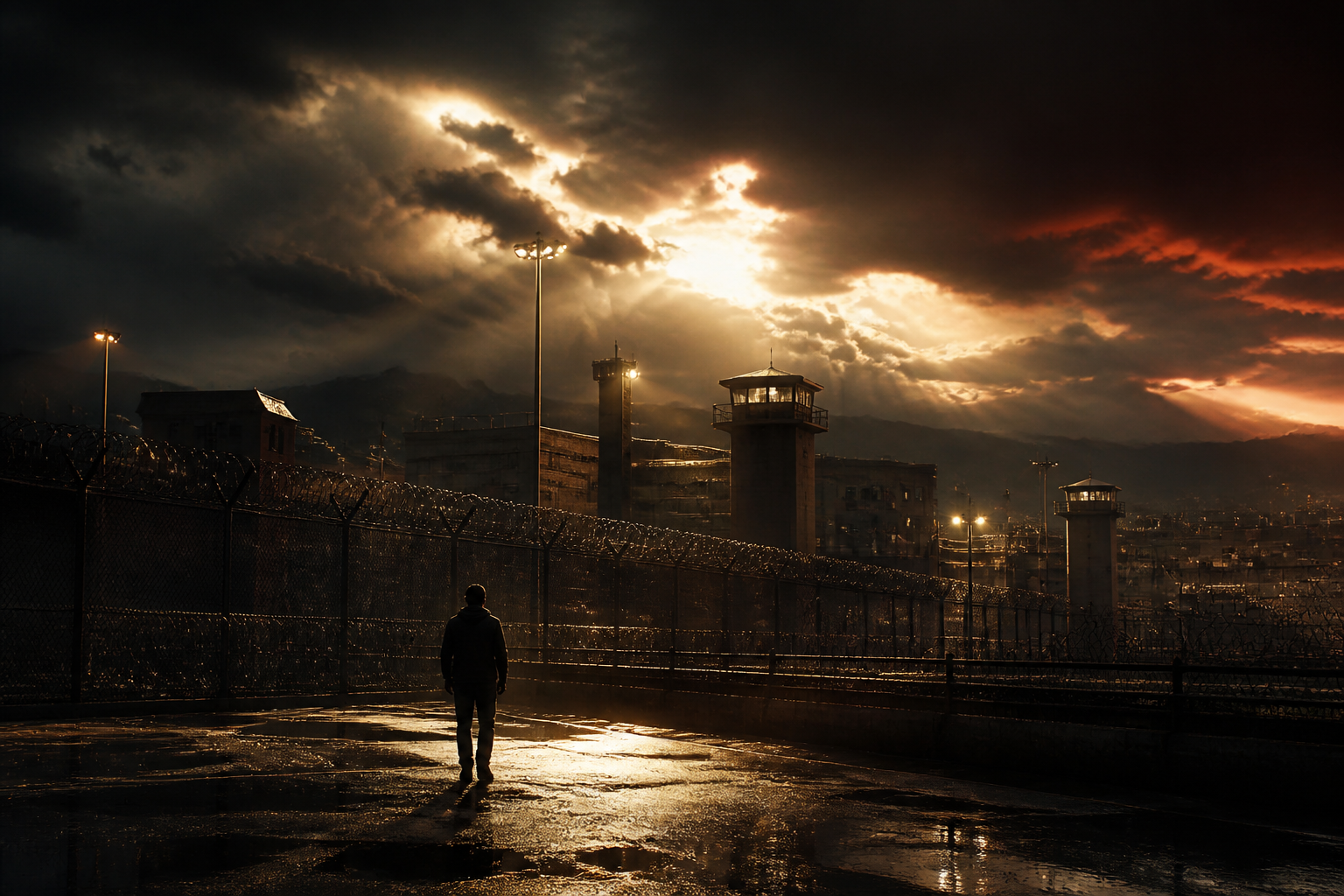 Prison Break fanfiction — original illustration of the Prison Break world